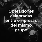 operaciones entre empresas mismo grupo servicios-AVP